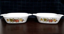 Set Of 2 Vintage Corning Ware Spice of Life Petite Pans  P-41