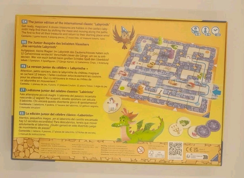Ravensburger Junior Labyrinth 20847 Kinderspiel 4+ Jahren Neu offene Verpackung - Bild 3 von 3