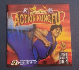 Jackie Chan's Action Kung Fu Card and Manual (TurboGrafx-16)