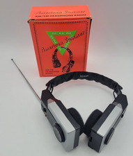 Headphone Radio American Summer AM/FM Stereo W/ Box Retro Works