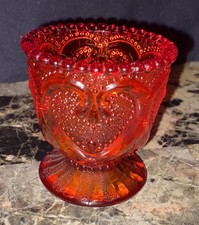 Vintage L. G. Wright Sweetheart Red Cadmium A...