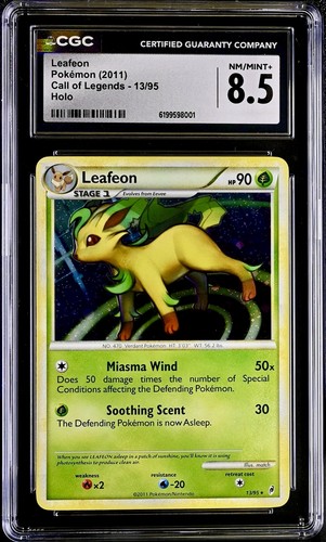 Leafeon graded CGC 8.5 for sale on eBay