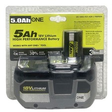 5.0Ah 18V Battery P108 One Plus For RYOBI 18 Volt High Capacity Lithium-Ion New