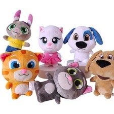 6in Talking Tom And Friends Plush Doll Tom Family Figure Doll Toys Ben Hank Claw