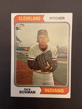 1974 Topps - Dick Bosman #465