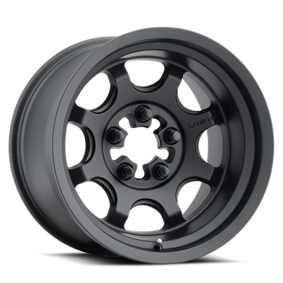 15'' Vision 351 Flow   Satin Black 15x6 Wheel 5x4.5 (5x114.3) 25.6mm Rim