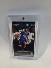2020-21 Panini Noir Rookies Icon Edition Cole Anthony #174 Holo Silver /25 (RC)