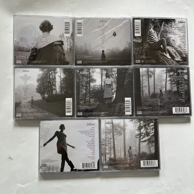 Neues Taylor Swift Folklore Album Complete 8 Editions CD Box Set - Bild 2 von 2