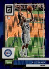 2022-23 Donruss Optic P.J. Tucker #14 Purple Shock Philadelphia 76ers 4C