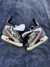 Bauer Vapor Speed TI Youth Ice Hockey Skates UK 5.5 Black/Grey/Red Steel