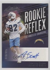 2017 Panini Absolute Rookie Reflex Signatures Gold 123/25 Artavis Scott Auto gn1