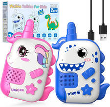 Giochi Bambini 3 4 5 6 7 8 Anni, Walkie Talkie Bambini Ricaricabili Regalo Bambi