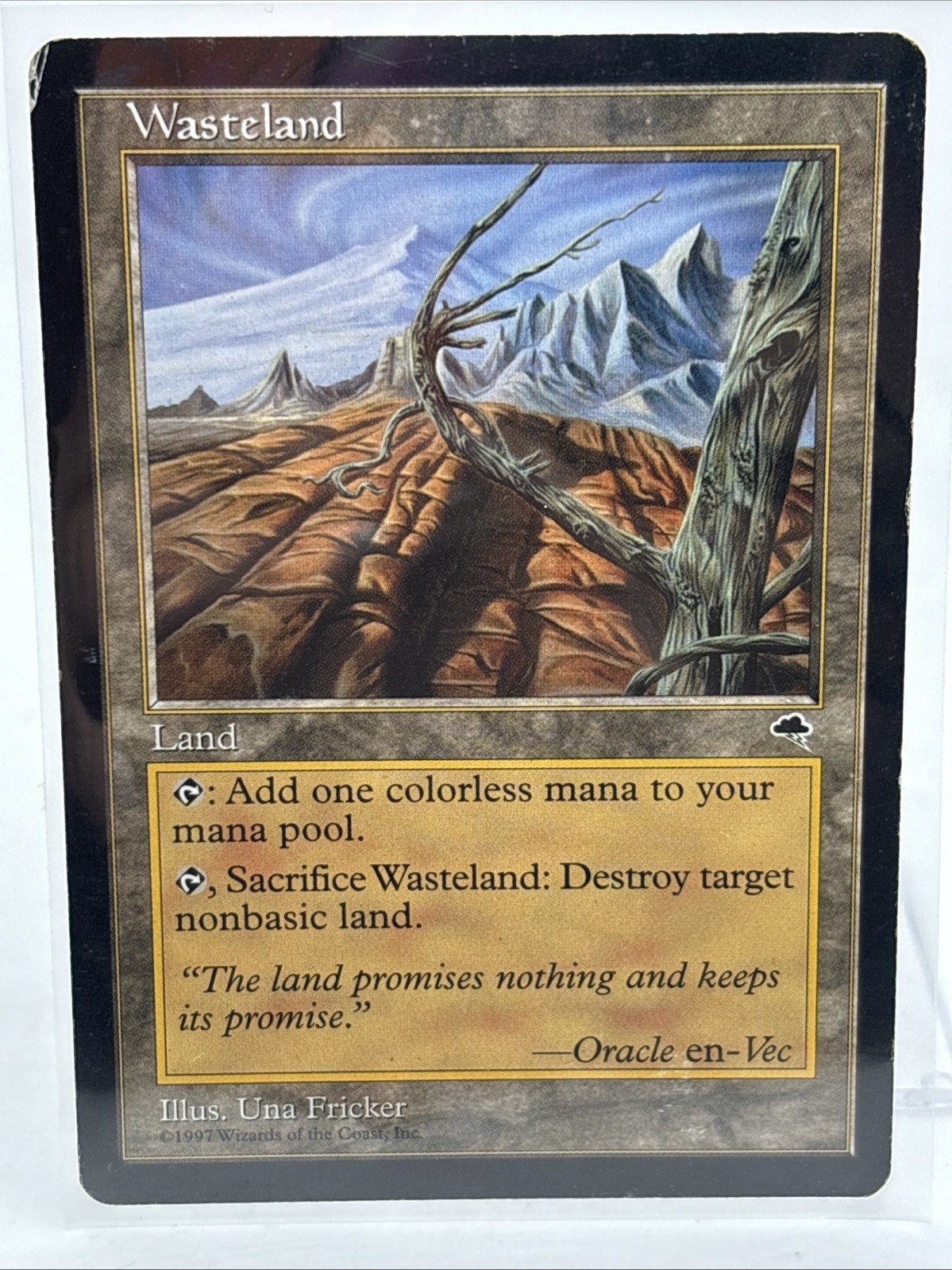 Wasteland - MTG -  Tempest 1997