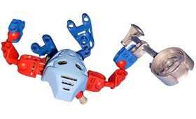 LEGO Bionicle 8595 Matoran of Mata Nui Takua Warrior Blue 2003 Figure Only Rare