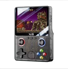 X6 Retro Handheld Game Console with 3.5'' IPS Screen - Classic Games for Kids
