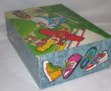 Vintage School Pencil Supply Box Shoe High-Top Sneakers GENERAL BOX Co Converse