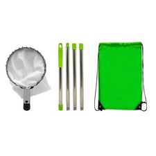 3X(Fruit Picker with 4 Telescopic Pole Metal Fruit Picker Orchard Gardening4382