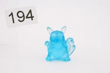 Wartortle Clear Bandai museum mini figure pokemon  