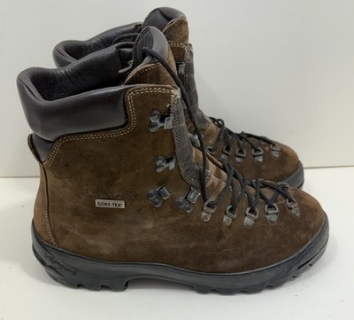 LL Bean Gore-Tex Leather Waterproof Hiking Boots Men s Size 10 VINTAGE