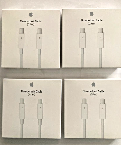 MD862ZM/A APPLE THUNDERBOLT 2 CABLE 0,5 M - White - Genuine Apple- New  boxed