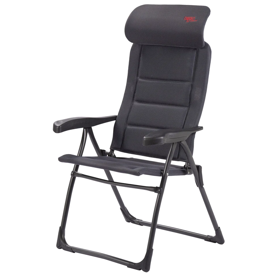 CRESPO Campingstuhl Liege Stuhl AP215 AirDeluxe Compact Klappstuhl Faltstuhl Alu - Bild 3 von 4