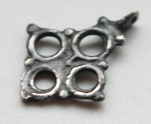 Ancient Viking Ornament Solid Silver Pendant Cross Reproduction (RP001) - Picture 4 of 5