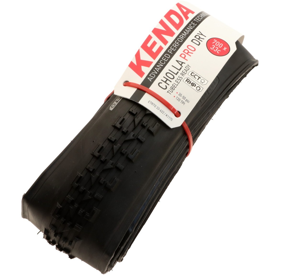 Kenda Cholla Pro Dry K1175 Folding XC Tire 700x33c Tubeless Pair