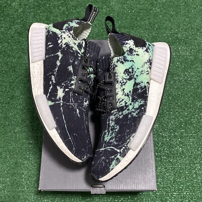 Size Adidas NMD R1 Primeknit Mint Marble 2018 SUPER