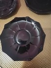 Set Of 4 Cambridge  Ebony/Black  Saucers Estate JJ#99 — photo 2