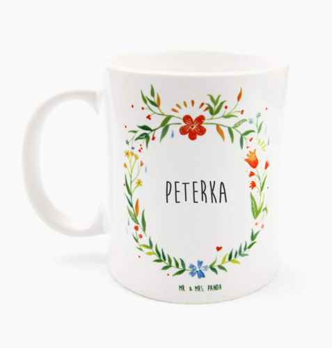 Tasse Peterka - Geschenk Becher Kaffeebecher Teebecher Keramiktasse Kaffeetasse - Bild 1 von 10