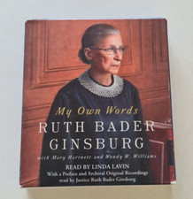 My Own Words Ruth Bader Ginsburg CD Audiobook 10 Disc