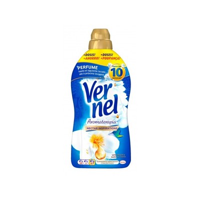 Vernel Suavizante Concentrado Aromaterapia 1.31L 54+3 (57 dosis)