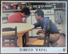 Jamie Lee Curtis crying Mel Gibson FOREVER YOUNG original 1992 Lobby Card 244