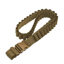 US Tactical 50 Rounds Shotgun 12/20GA Shell Bandolier Ammo Belts Holder Hunting