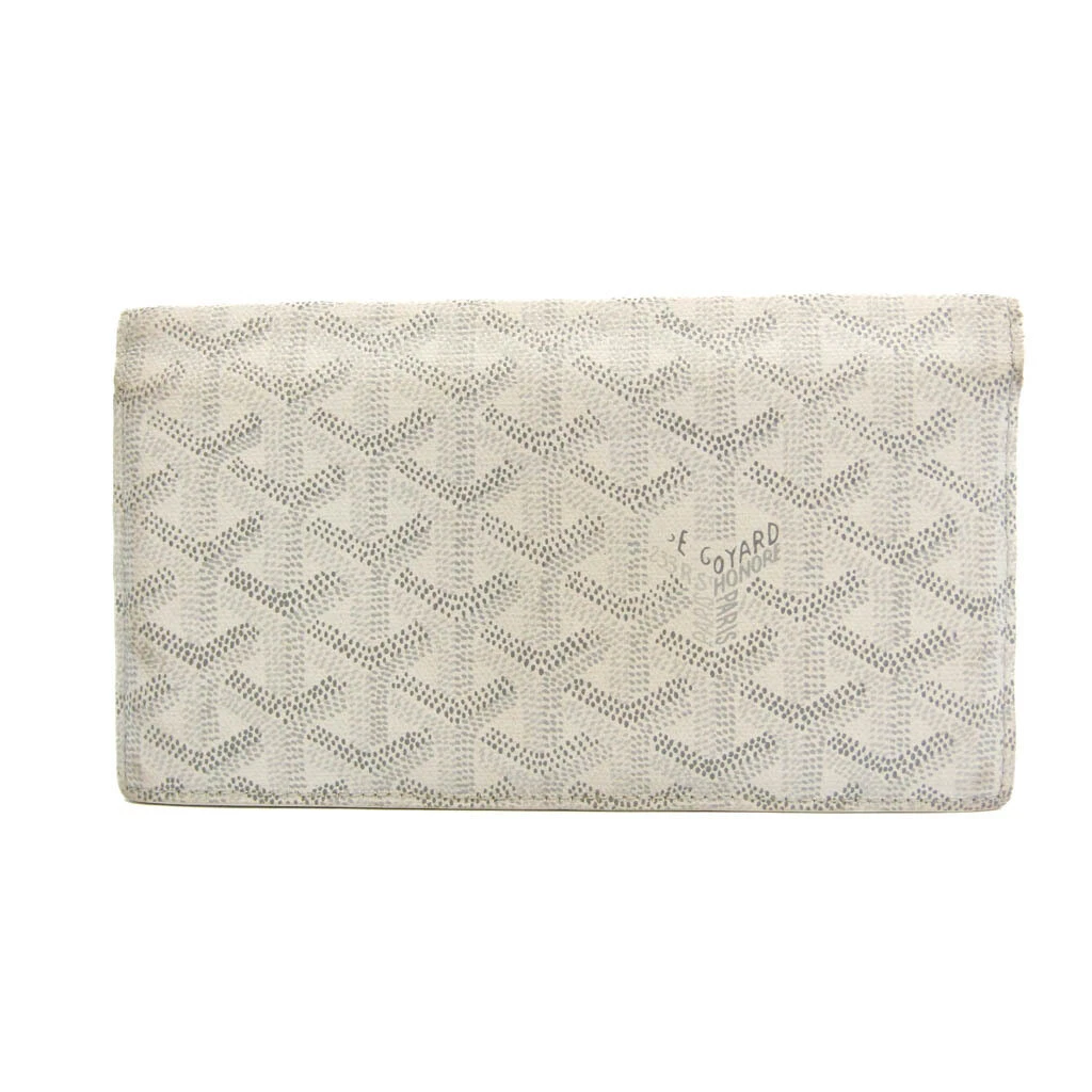 Goyard Richelieu Women,Men Leather,Coated Canvas Long Wallet (bi-fold)  BF556082