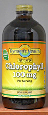 Dynamic Health Liquid Chlorophyll 16 Fl Oz 100 mg Liquid Natural Spearmint
