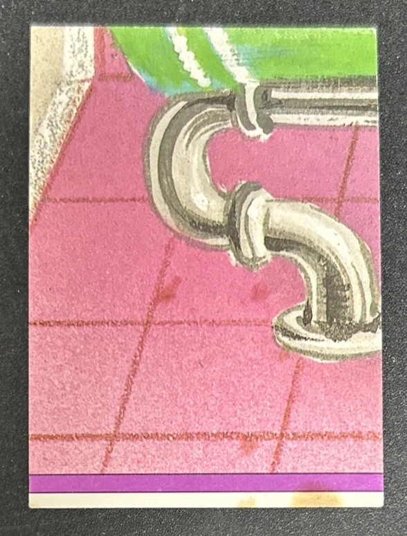 1986 Topps Garbage Pail Kids GPK Series 5 Ross Roast Sticker Card 188b Corrected - Image 2 of 2