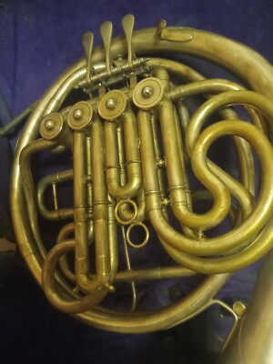 Lorenzo sansone double french horn, silver | eBay