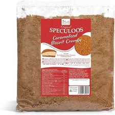 Speculoos Caramelised Biscuit Crumbs 1.1kg, 0-6mm Fine Crushed for Baking