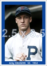 Arky Vaughn - 1932 Pittsburgh Pirates - choose a style - colorized print