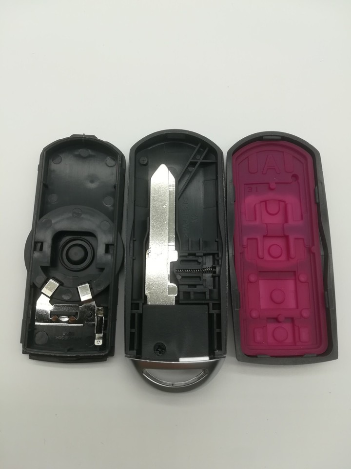Mazda Key Fob Shell Fob Remote Key Shell for 2014 2015 2016 2017 2018 MAZDA 6 3 MX-5 MIATA ...