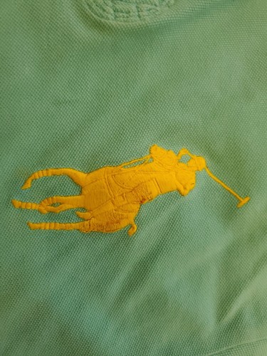 Polo Ralph Lauren Rugby Shirt Mens Extra Large County Rider Jockey Club Crest - Picture 7 of 8