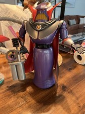 Disney Store Toy Story 2 Emperor Zurg 15  Talking Light Up Action Figure Works 