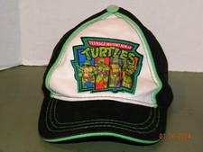 Youth Teenage Mutant Ninja Turtles Nickelodeon SnapBack Hat Cap Black Green