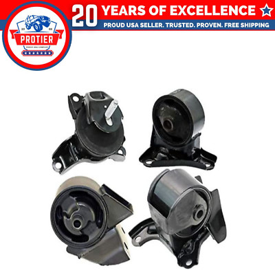 Motor & Trans Mount 4PCS Set fit 2005-2010 Hyundai Tucson/ Kia Sportage 2.7L
