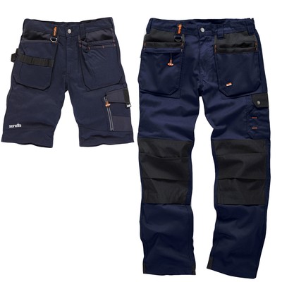 next navy work trousers