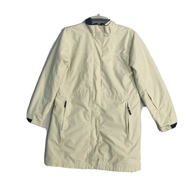 Parka Rain Jacket Zipper Pockets 