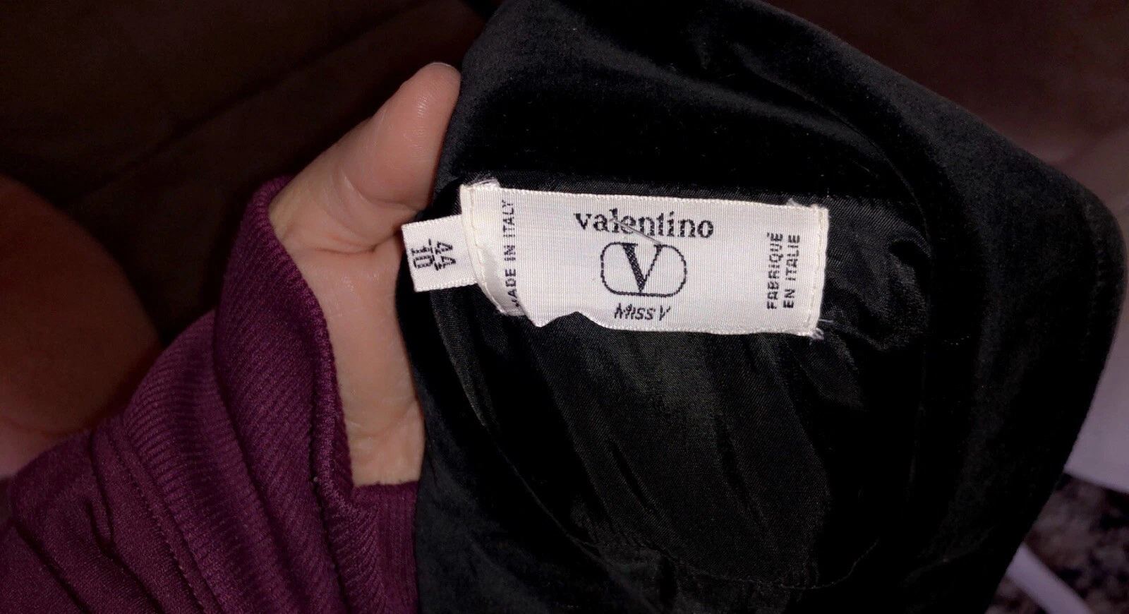 Abito midi VINTAGE VALENTINO stampa paisley TG 10
