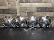 1972 1973 1974 1975 1976 Plymouth Duster Oem Covers Valiant Scamp Hubcaps Set 2