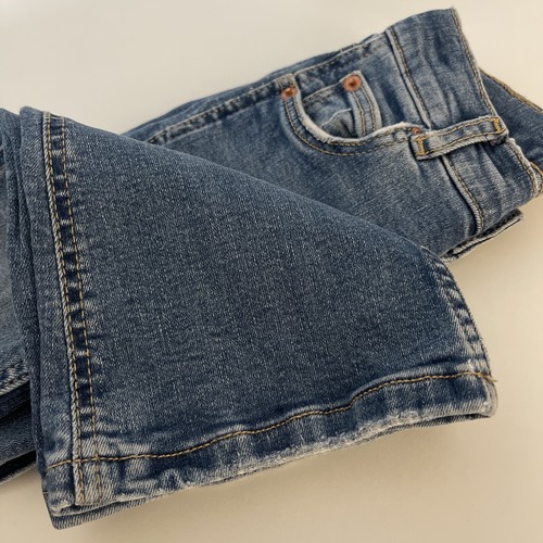 Zara Girls Size 6 Flare Bell bottom Blue Jeans - Picture 3 of 3